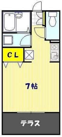 メランジュ・Aの物件間取画像